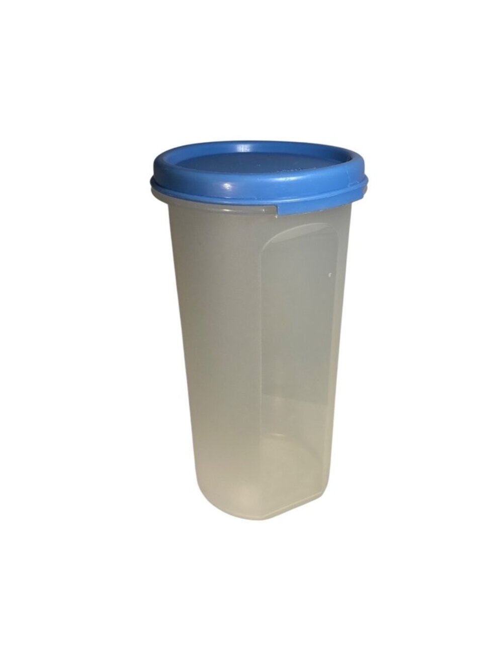 Tupperware 22 oz Round Modular Mate 3 Blue Seal 1641 & 1607